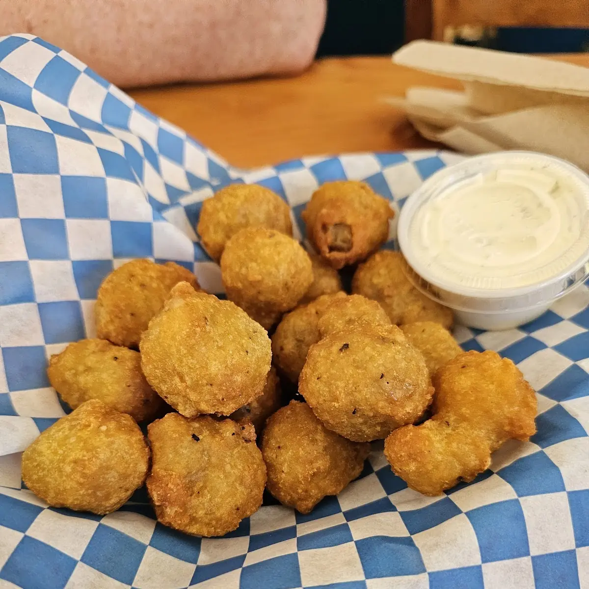 Battered Mushrooms