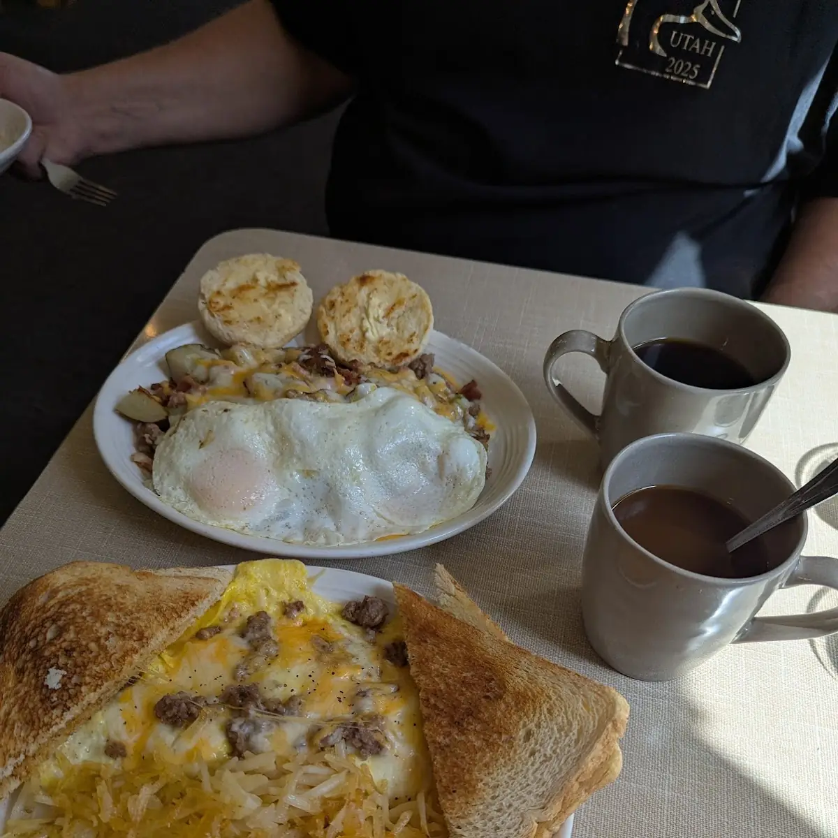 Sausage & Cheese Omelet