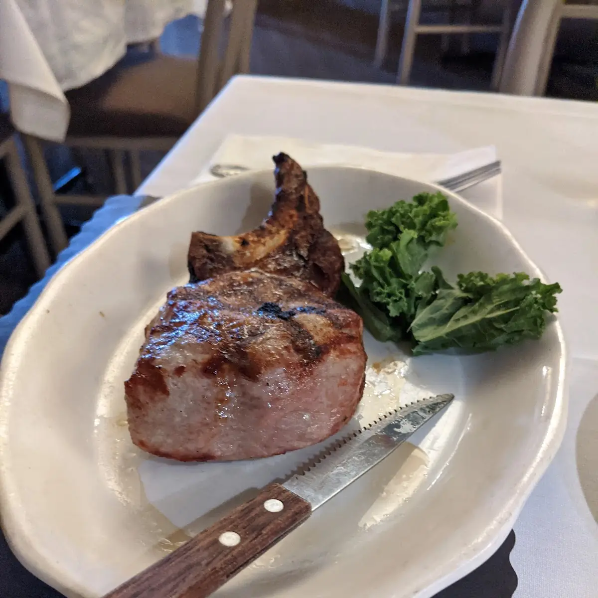 Double Thick Prime Pork Chop 1