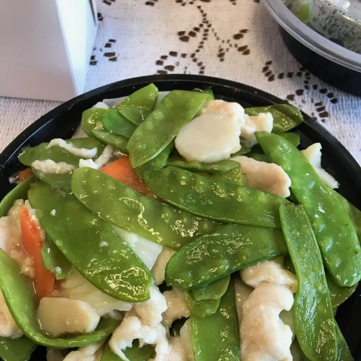 Chicken and Snow Peas