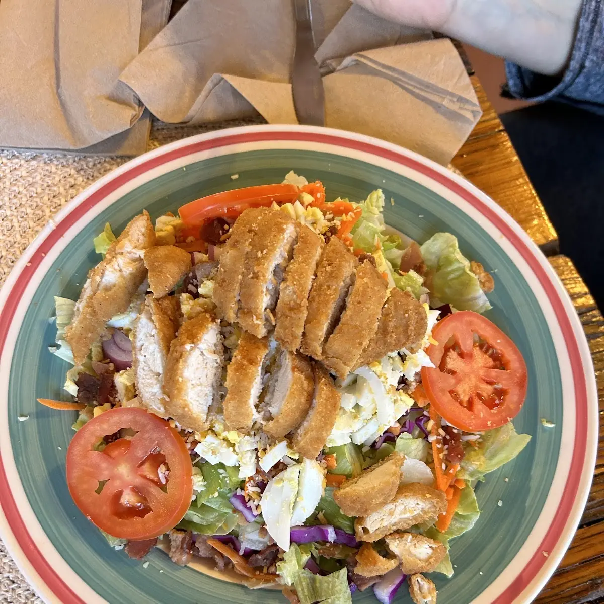 Crispy Chicken Salad