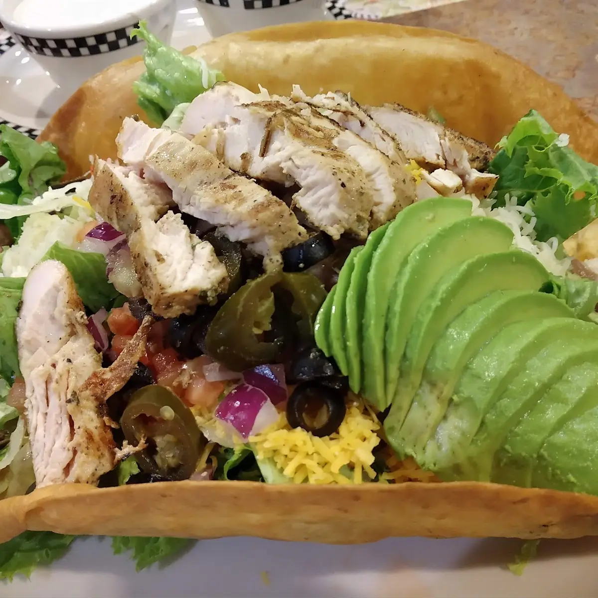 Chicken Taco Salad