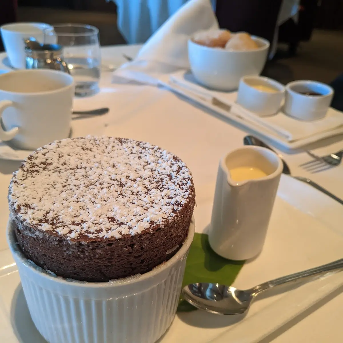 Dark Chocolate Soufflé