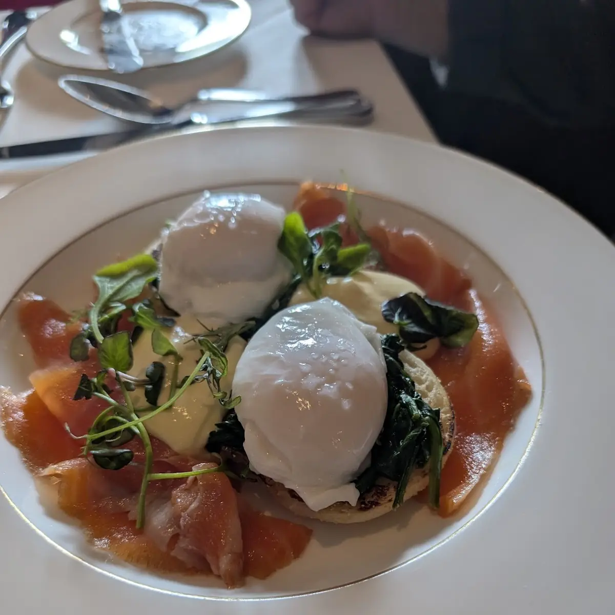 Smoked Salmon Eggs Benedict