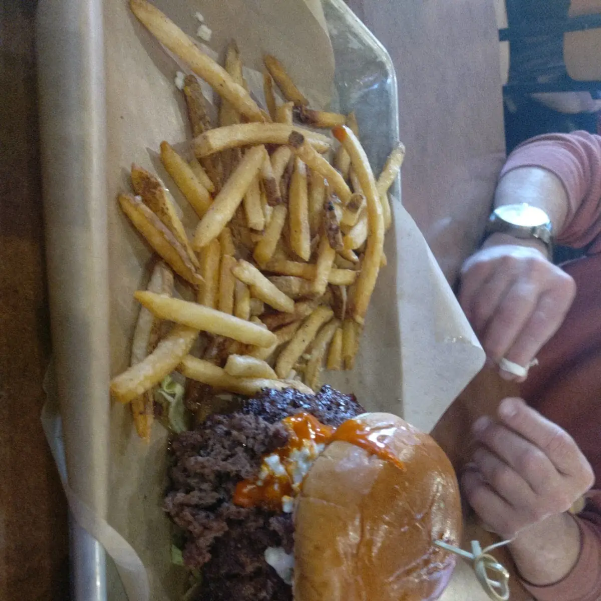Buffalo Bleu Burger