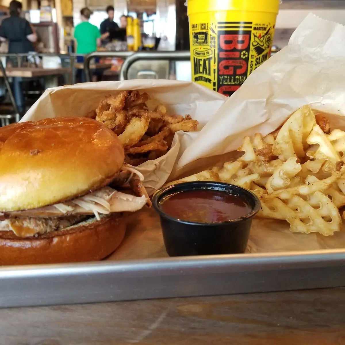 Chicken Sandwich Waffle Fries
