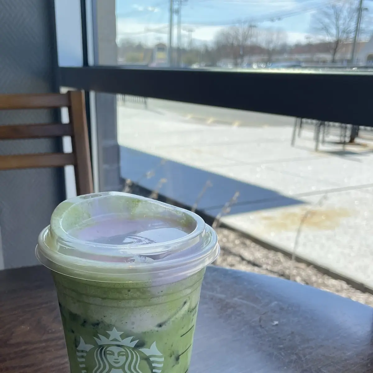 Lavender Matcha Green Tea Latte