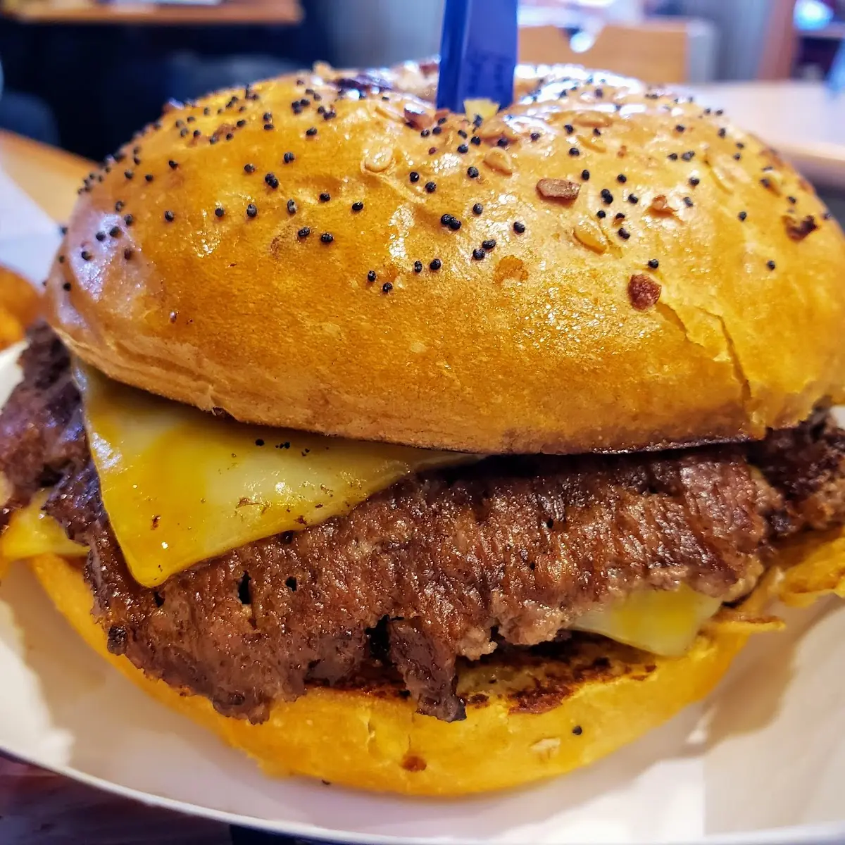 Colby Jack Pub Burger