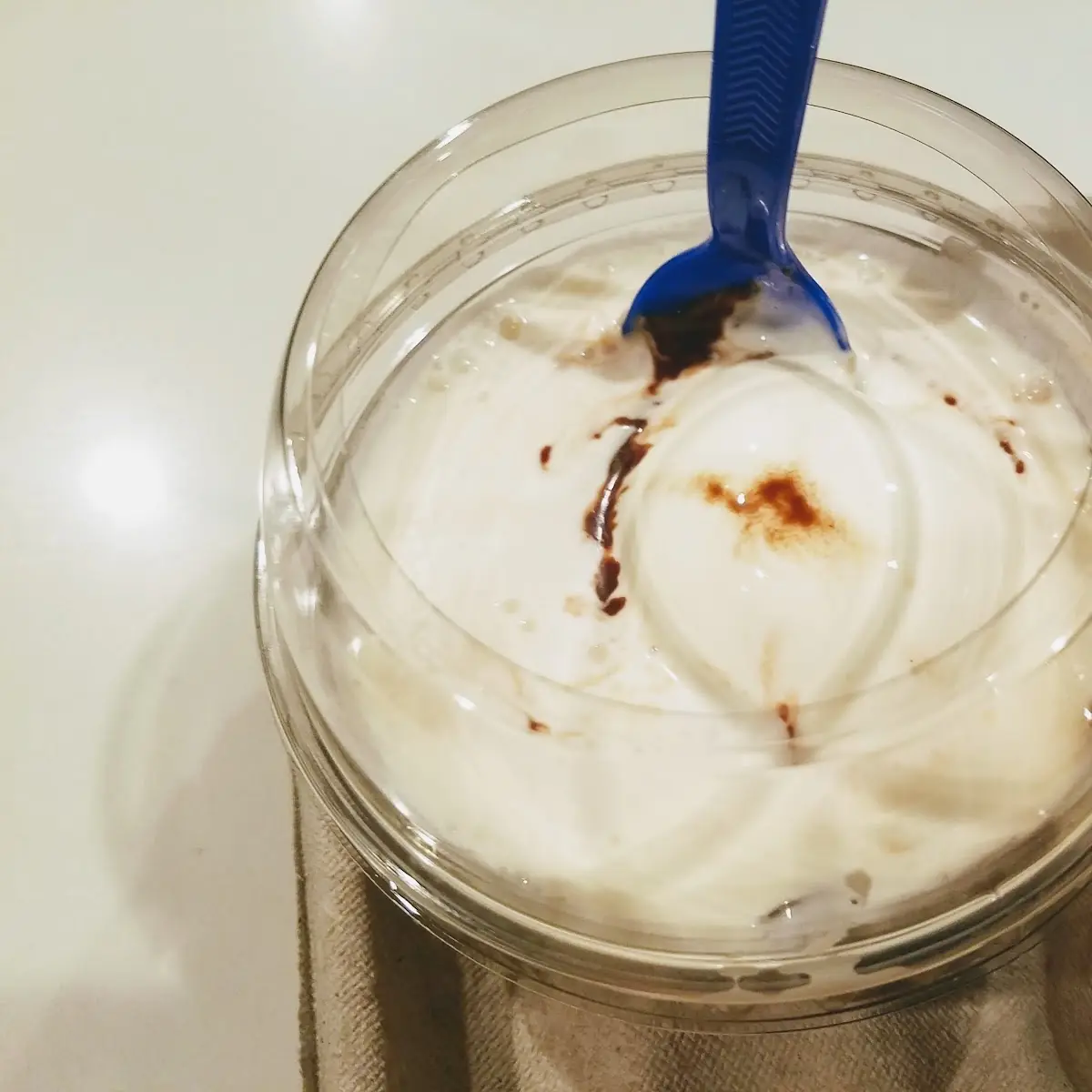 Vanilla with Hot Fudge