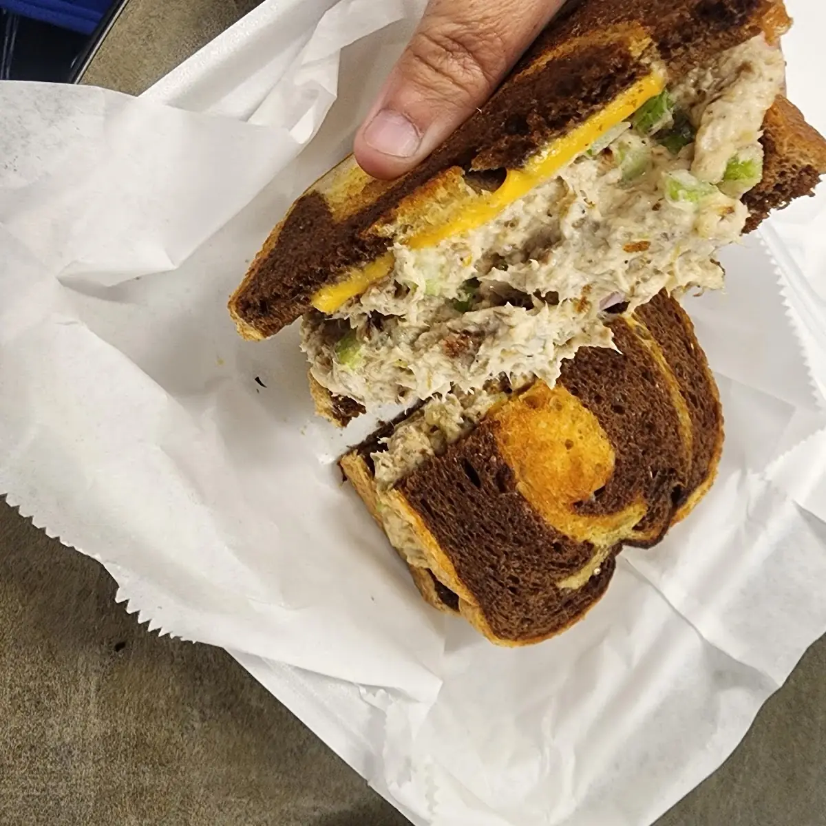 Tuna Melt Sandwich