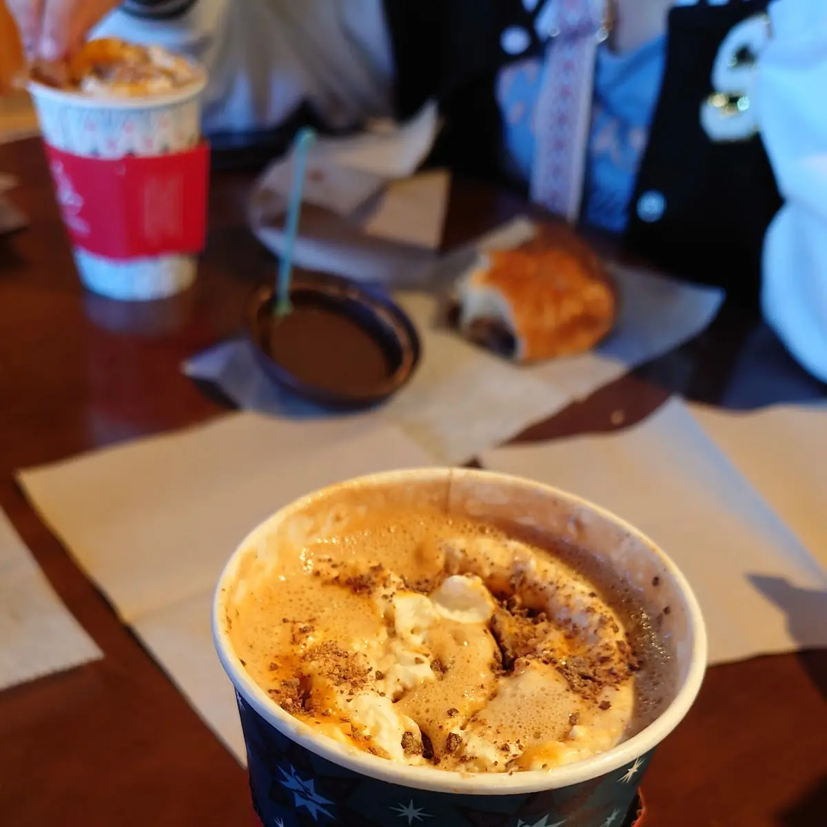 Dark Chocolate Turtle Mocha