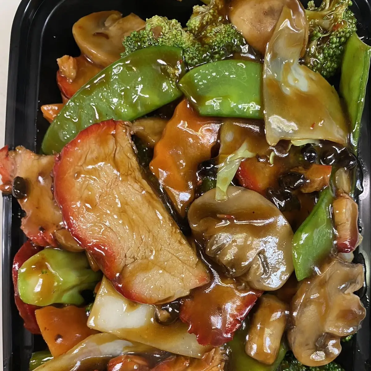 Roast Pork with Black Bean Sauce
