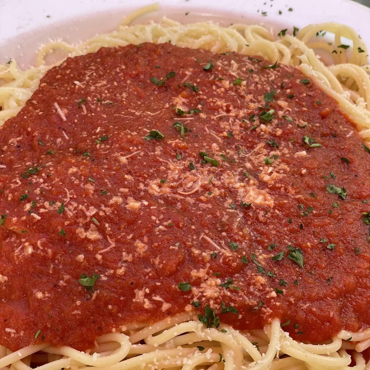 Spaghetti with Tomato Sauce