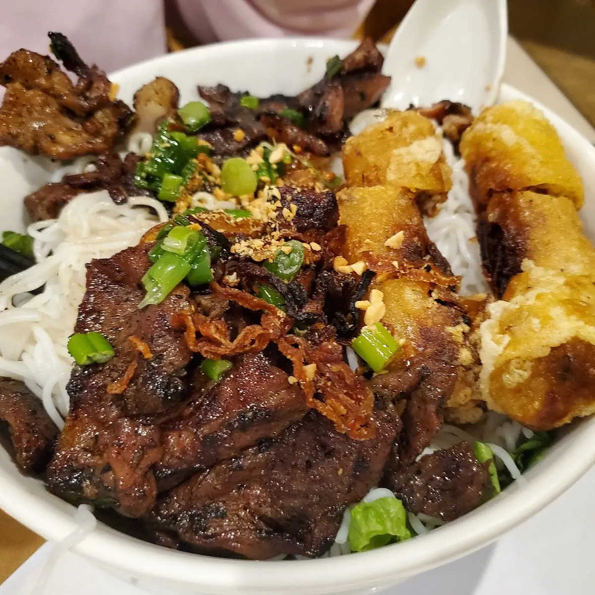 Korean BBQ Short Rib over Broken Rice