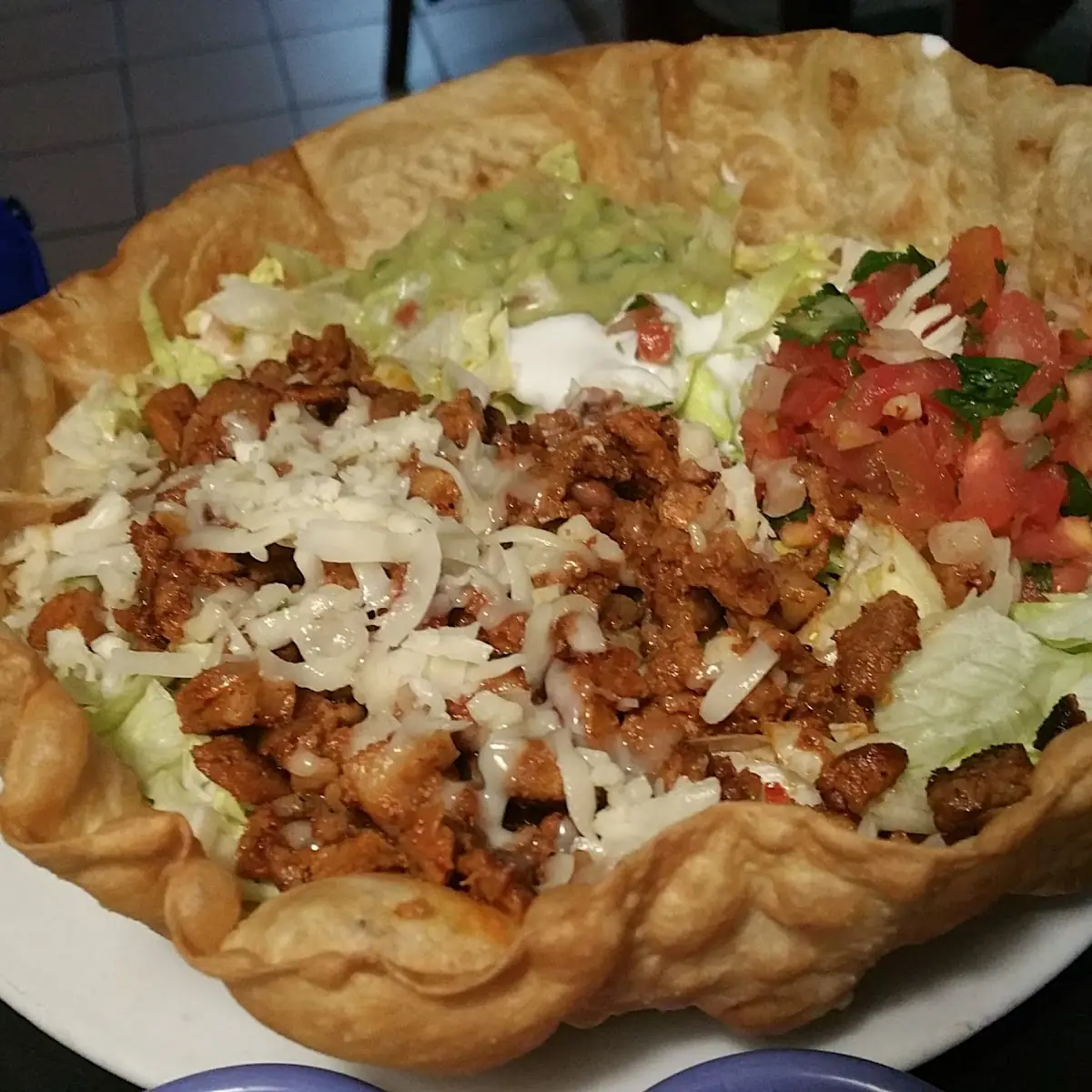 Taco Salad Al Pastor