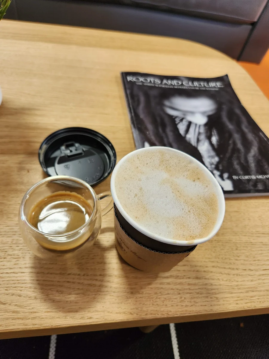 Espresso and Oat Milk Latte