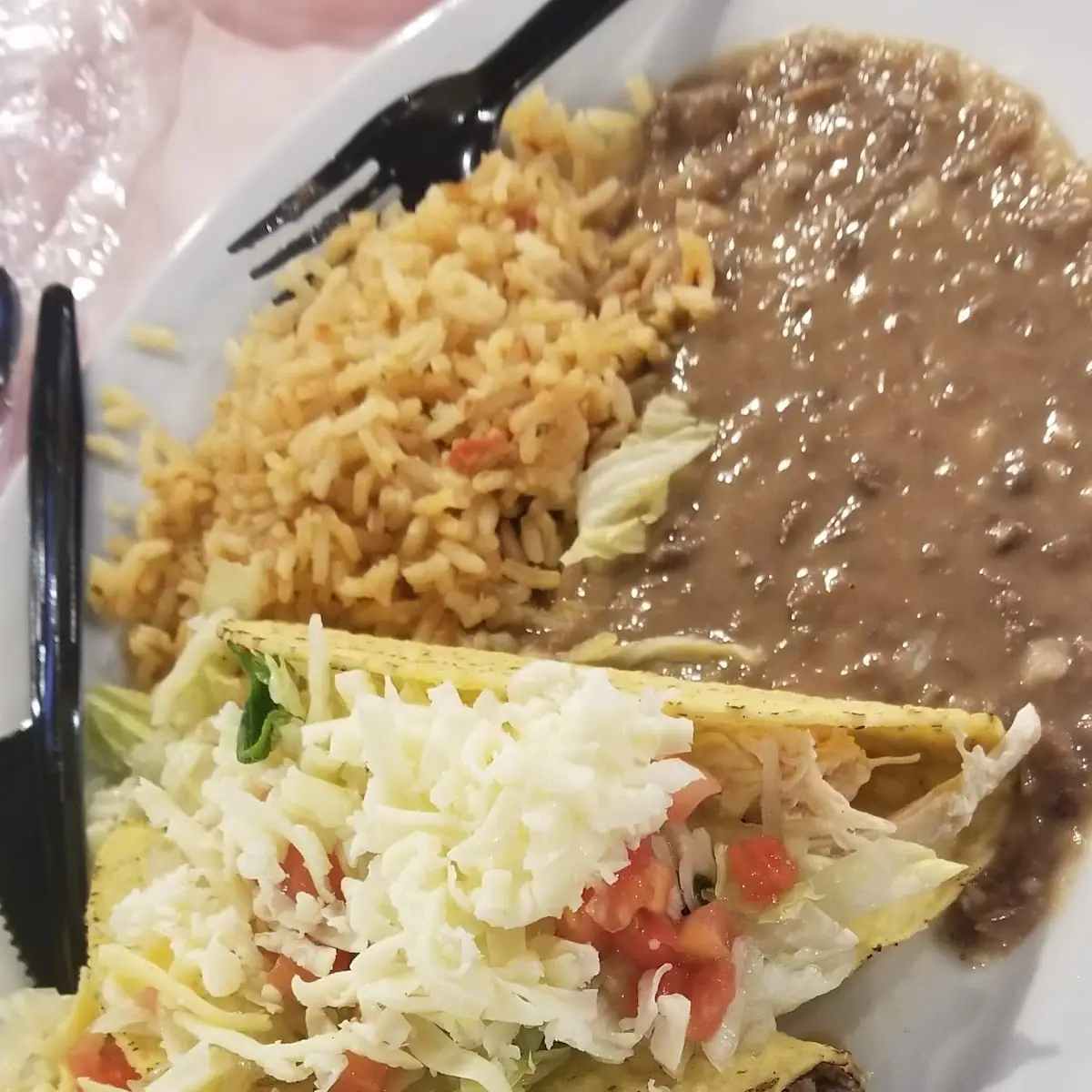 Beef Taco Plate