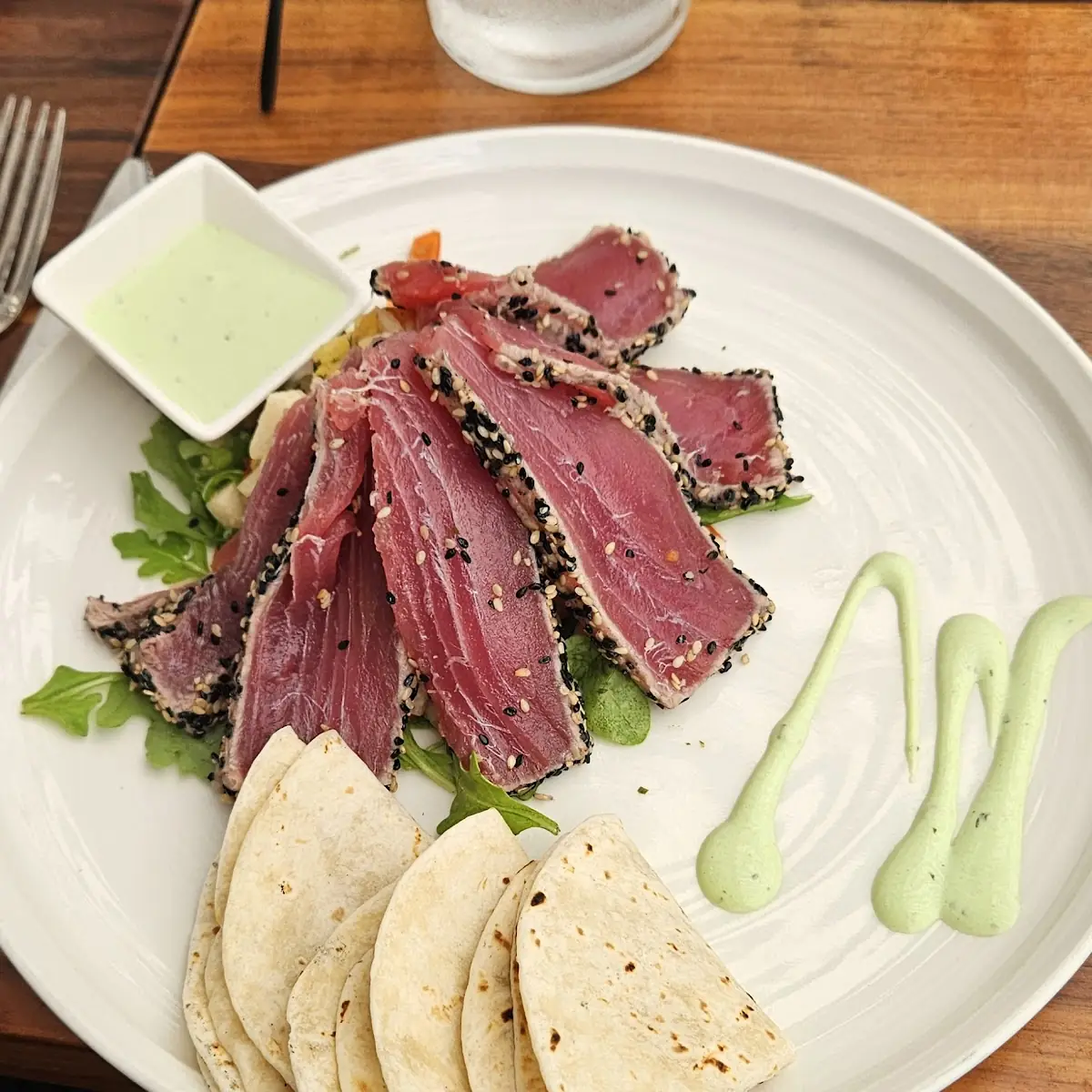 Ahi Tuna Tacos