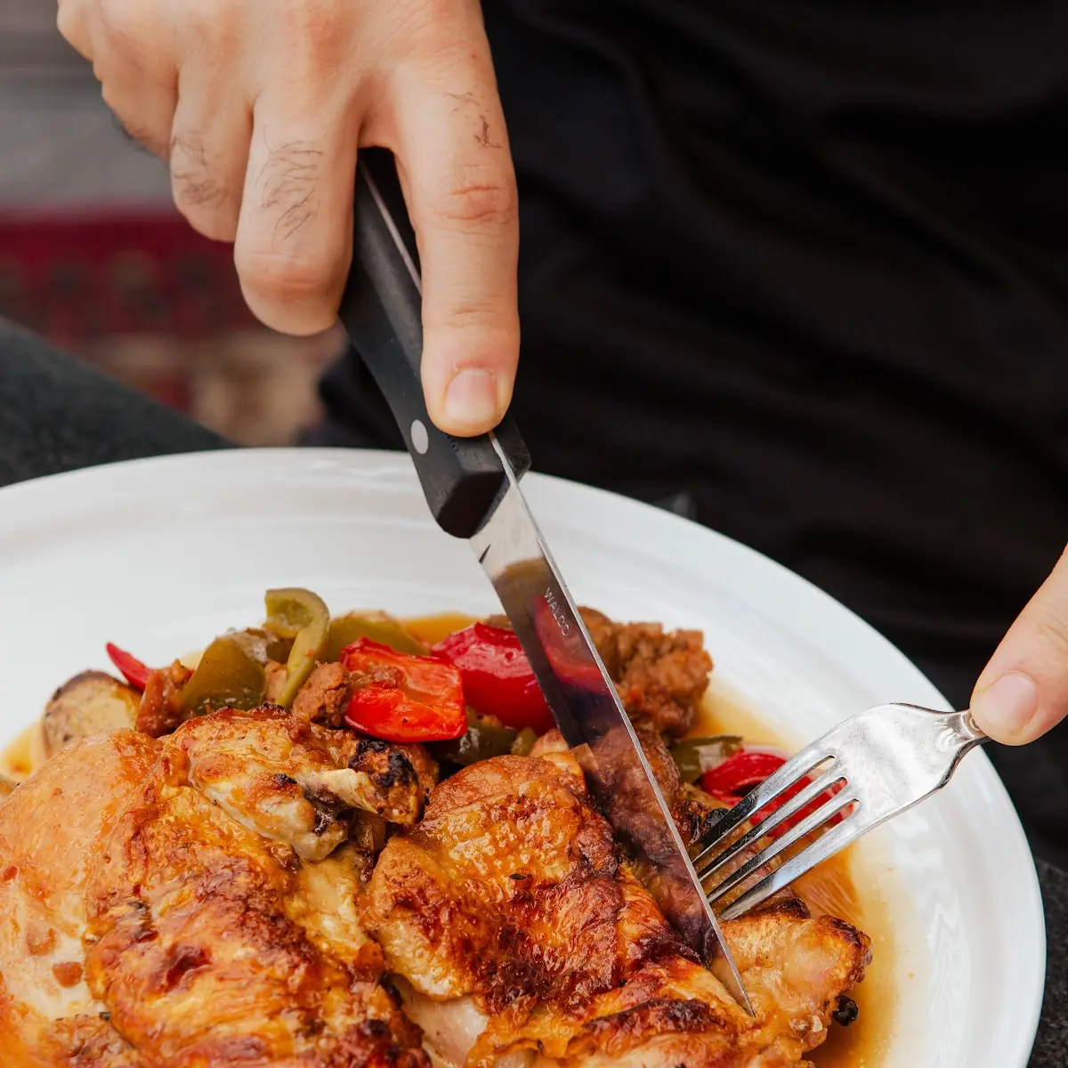 Grilled Prime Pork Chop Scarpariello