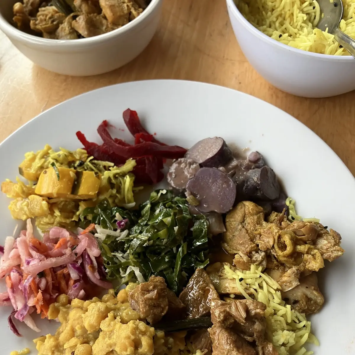 Pork Chicken Rice