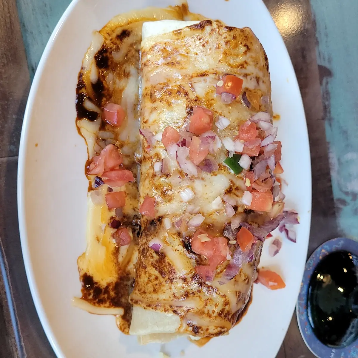 Wet Chicken Burrito
