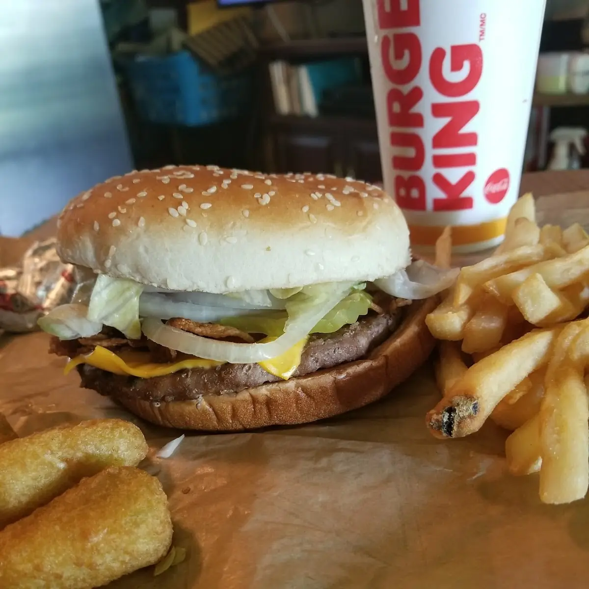 Whopper Meal Combo with Jalapeno Cheese Bites