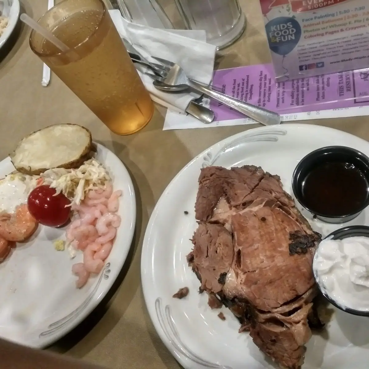 Wednesday Dinner - Prime Rib Night