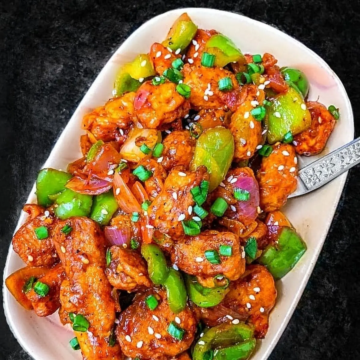 Baby Corn Manchurian