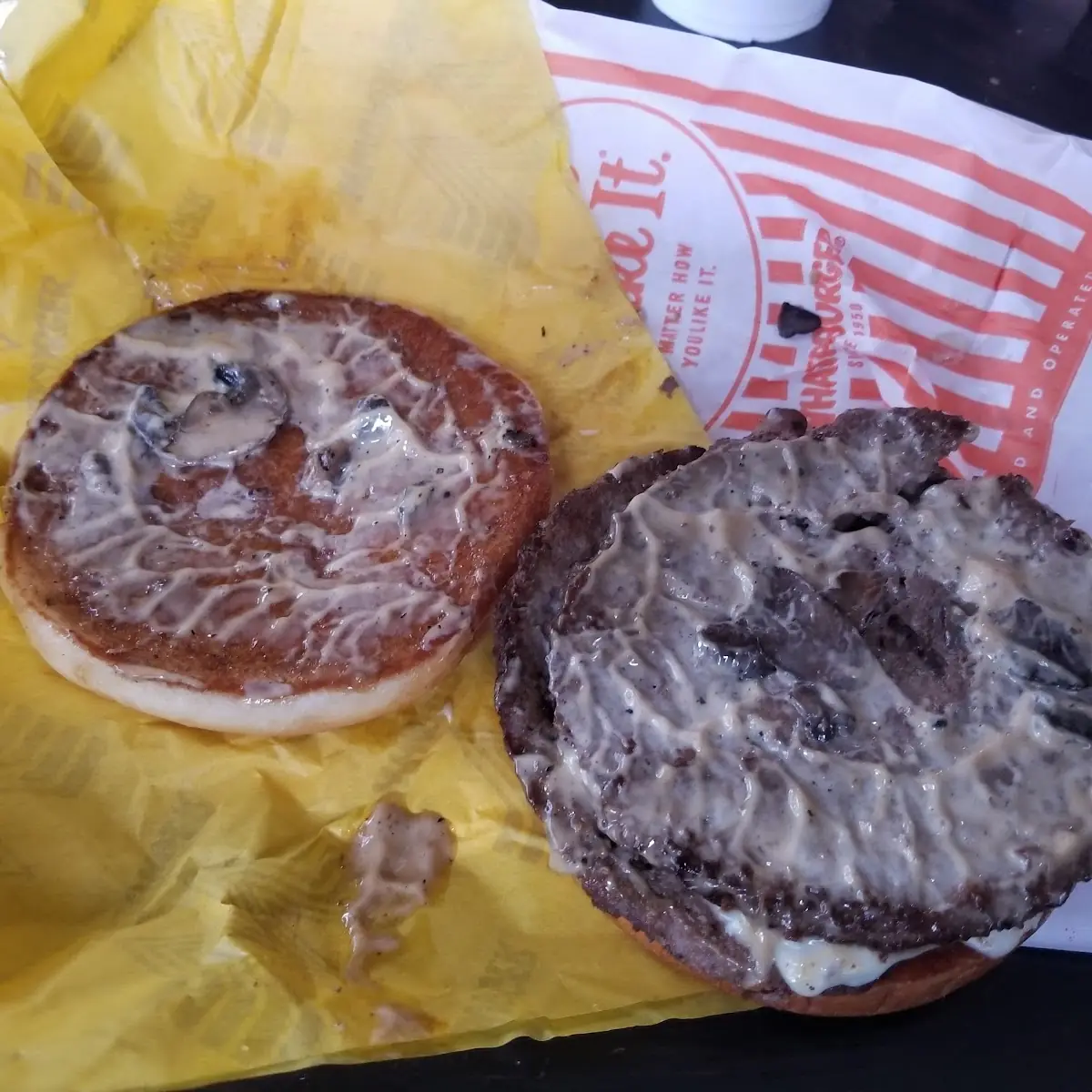 Mushroom Swiss Burger