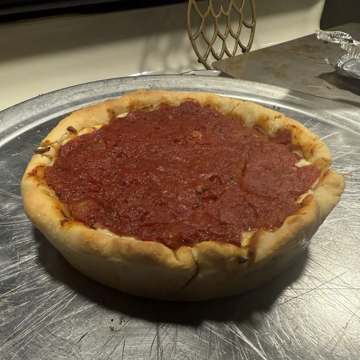 Thanks for Trying Our Deep Dish Pizza