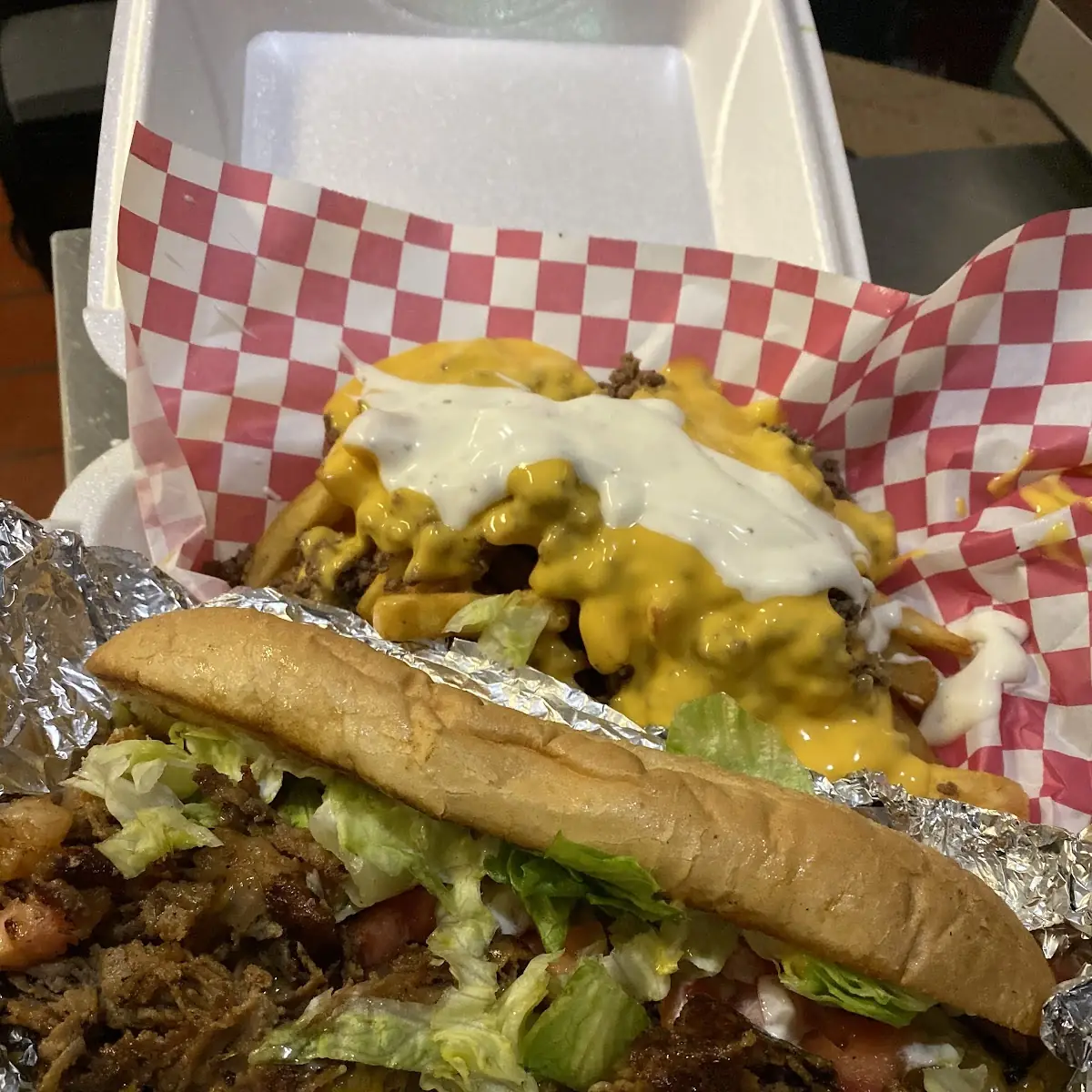 Steak Sub Loaded Fries