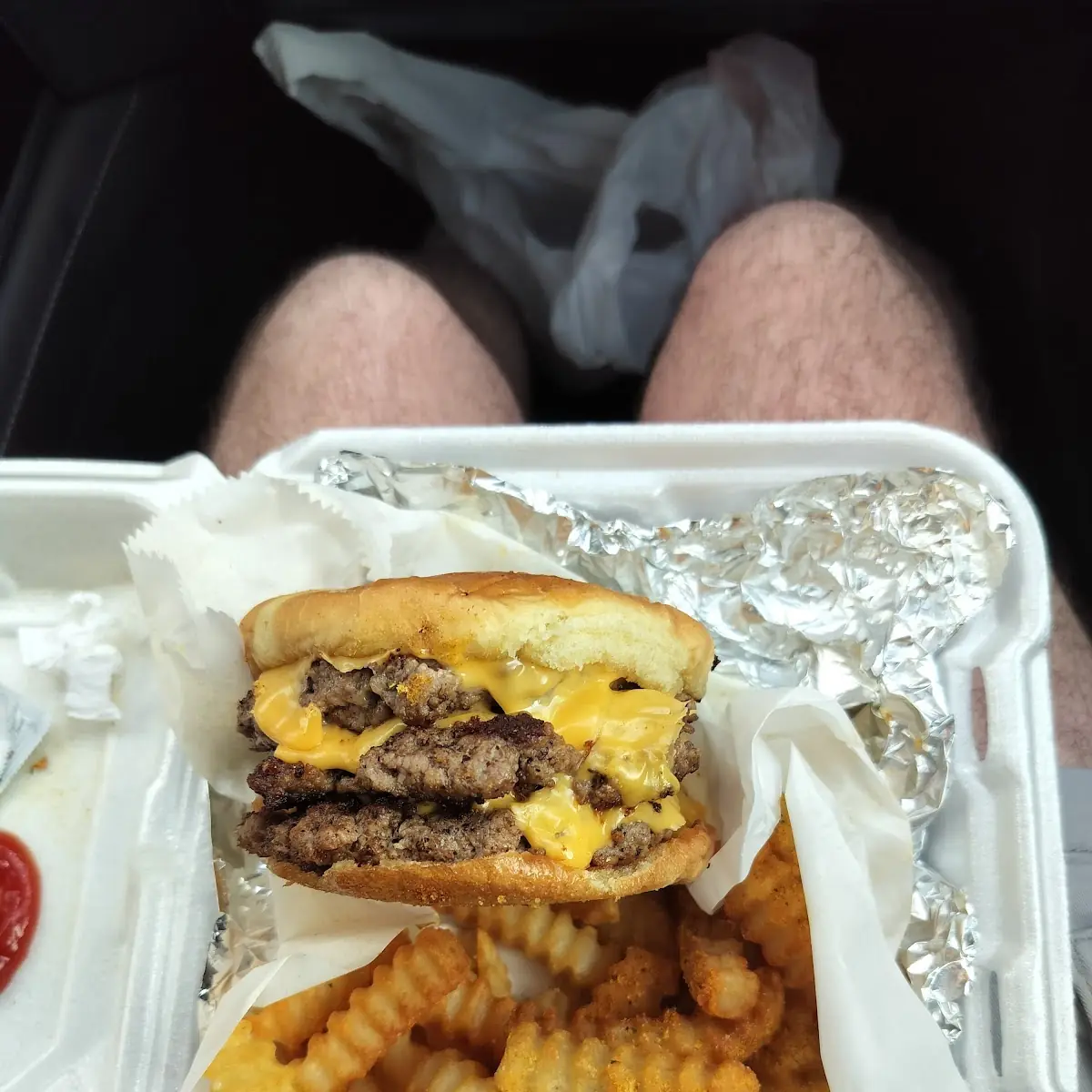 Triple Cheeseburger Combo