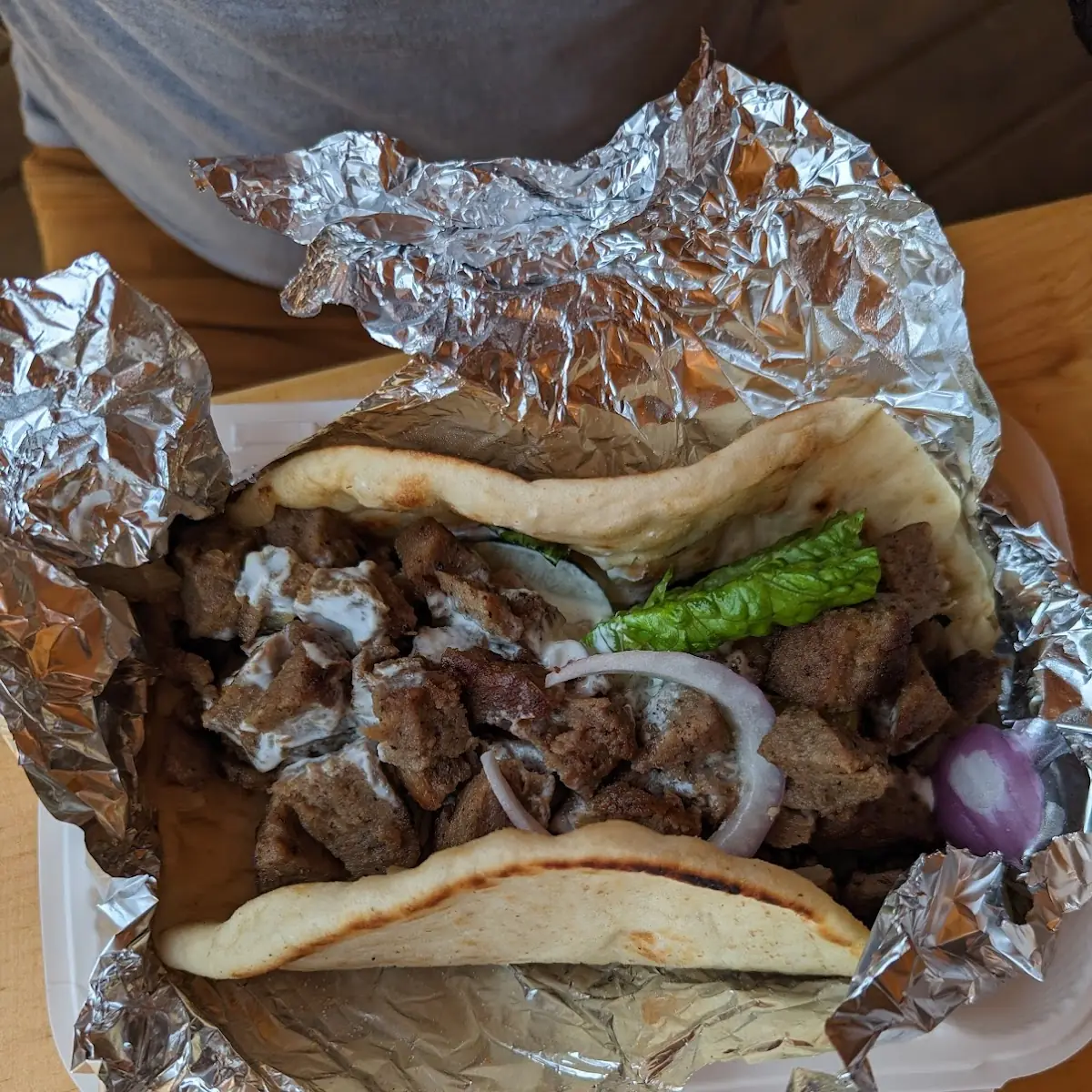 Lamb & Beef Gyro Wrap