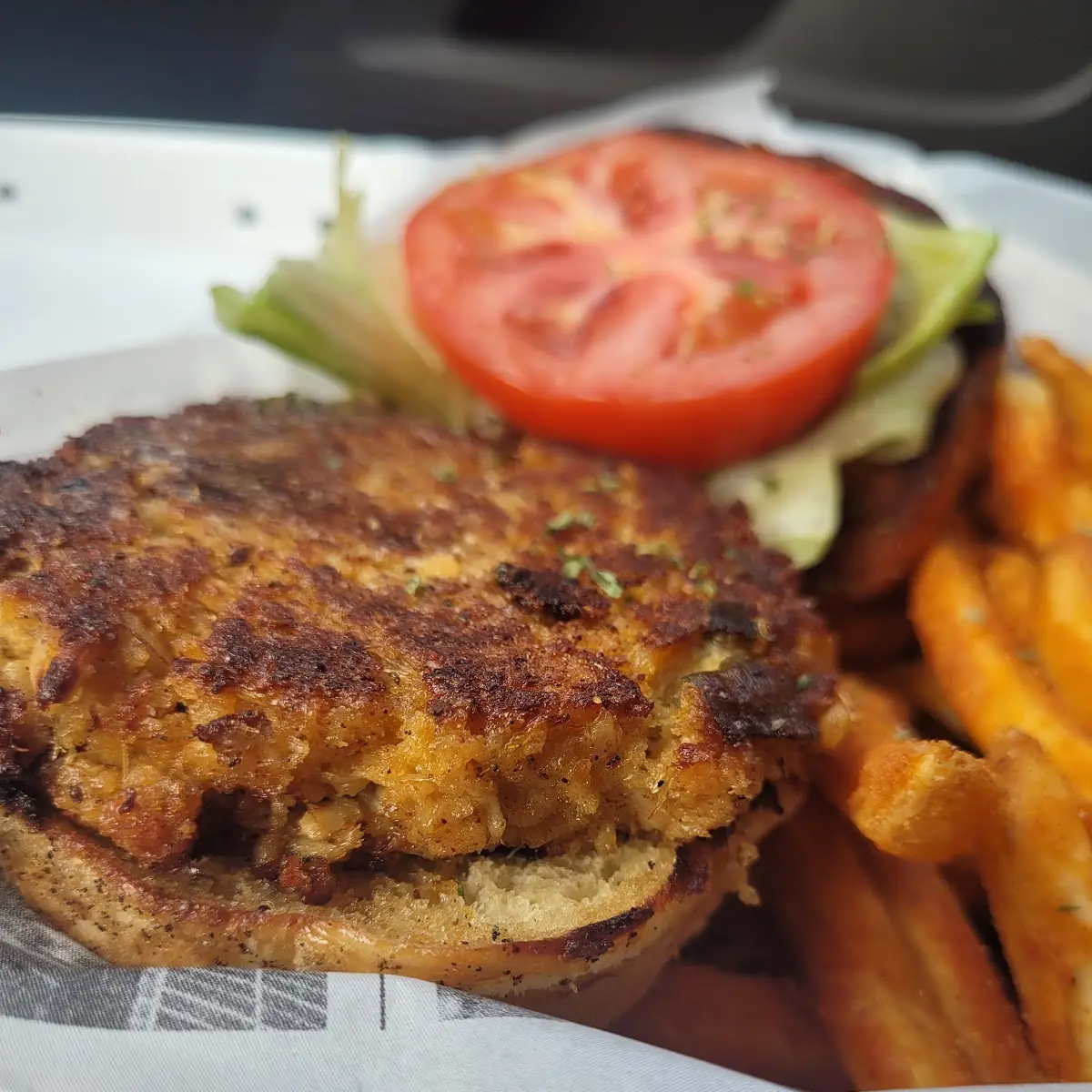 Crab Cake Sandwich