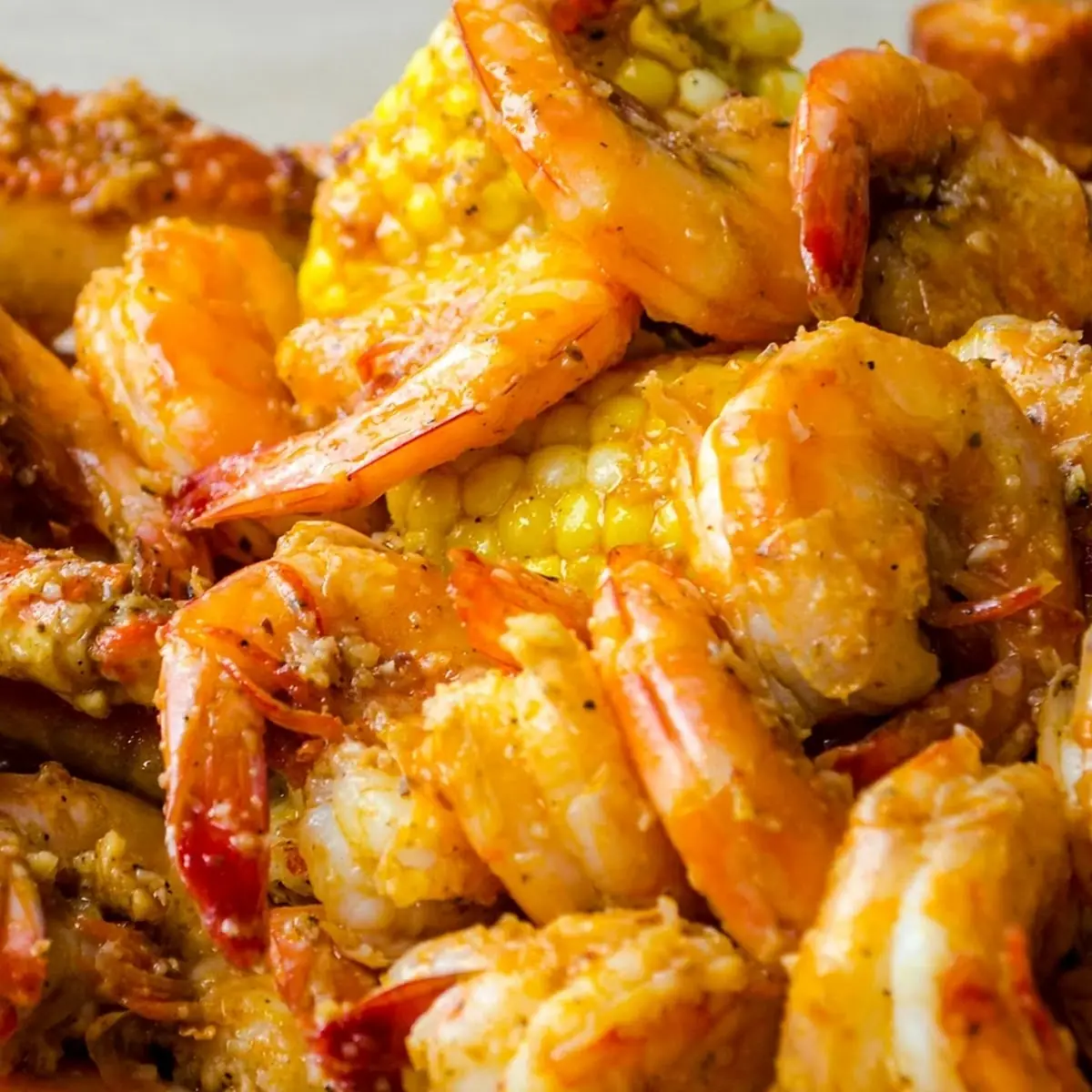 Fried Shrimp w Banana Peppers Basket