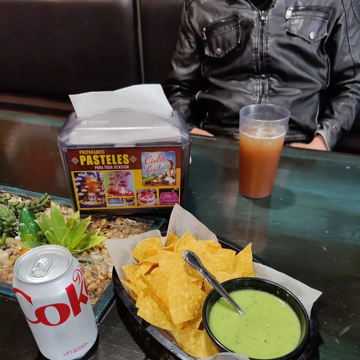 Chips and Verde Salsa