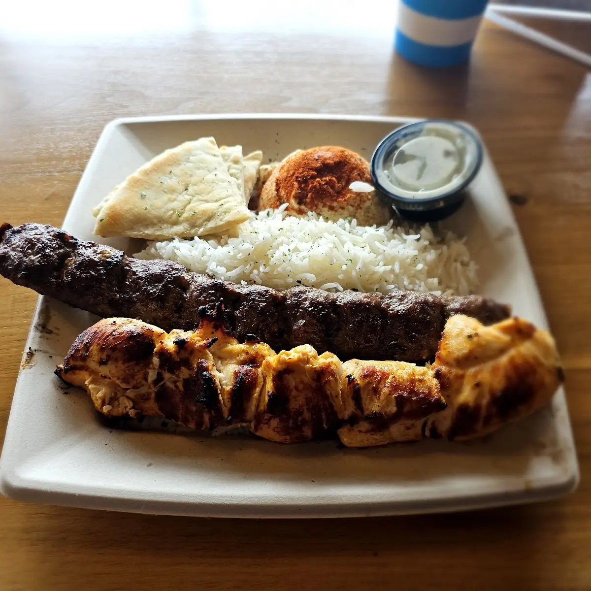Lemon Garlic Chicken Kabob