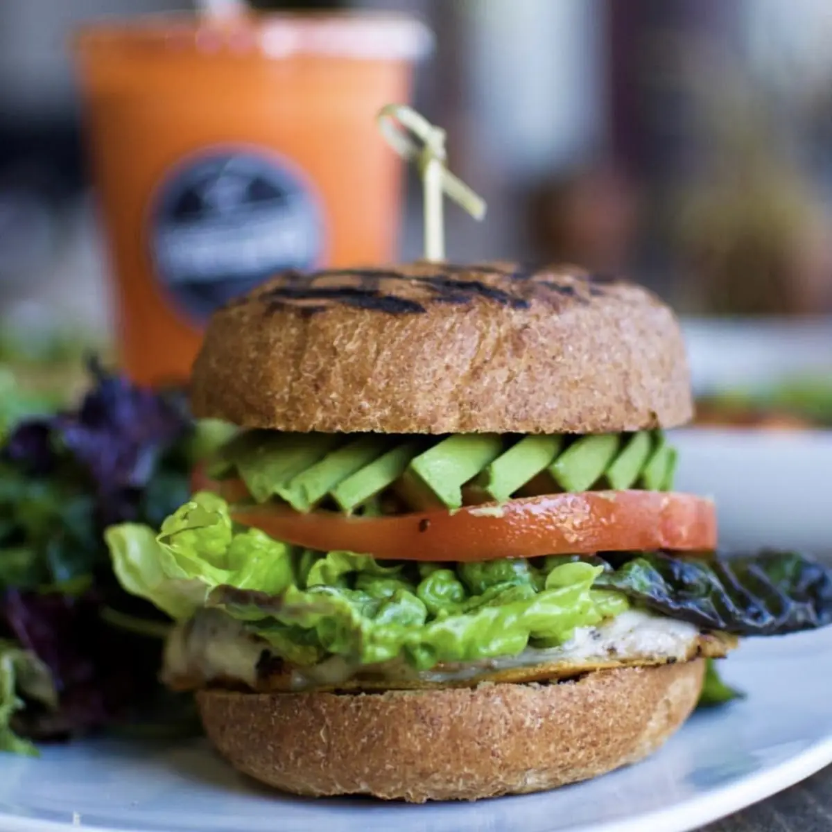 Backyard Veggie Burger