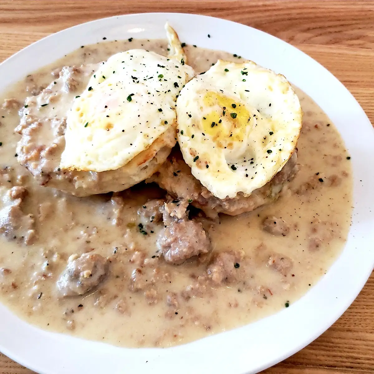 Biscuits and Sausage Gravy