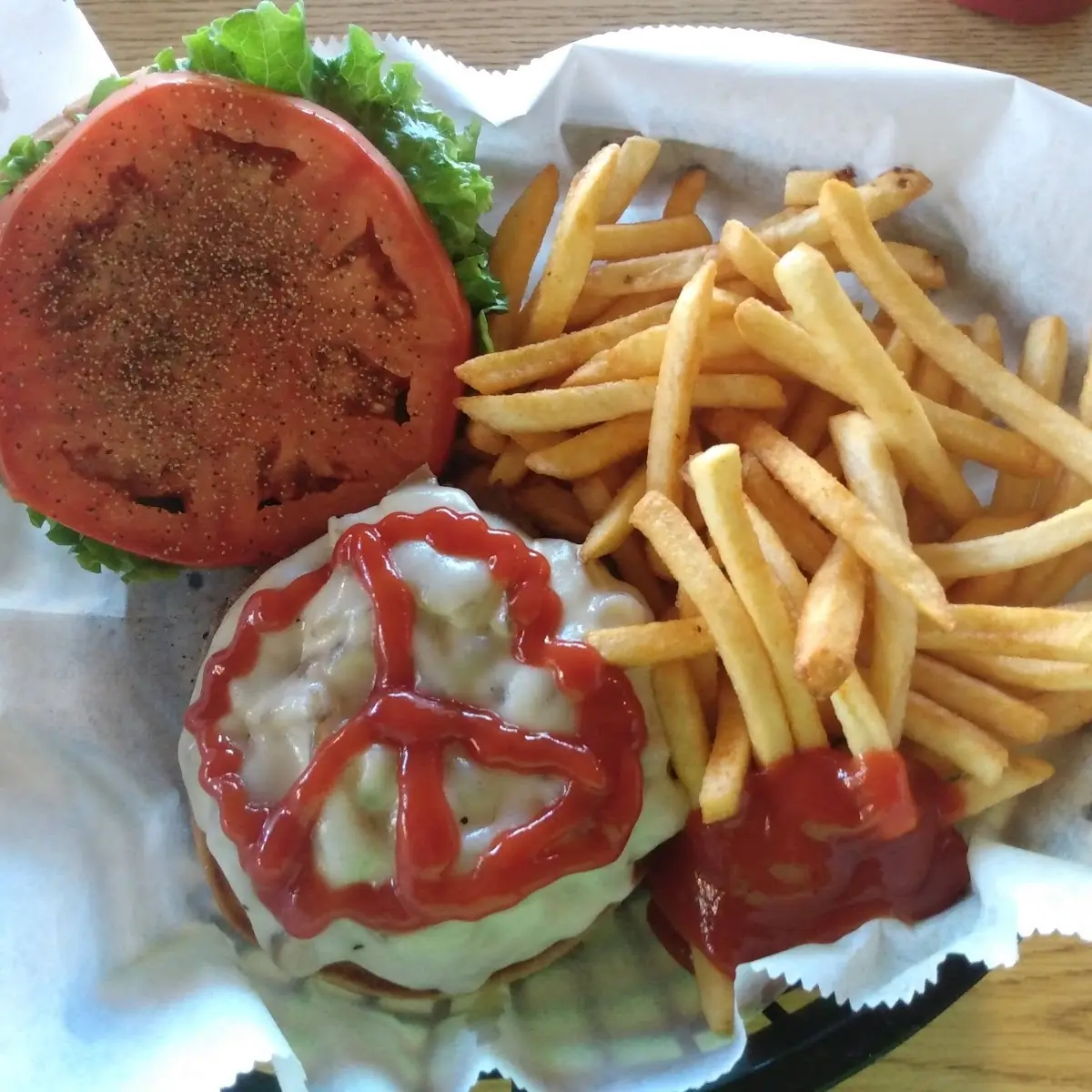 Peace Cheese Burger