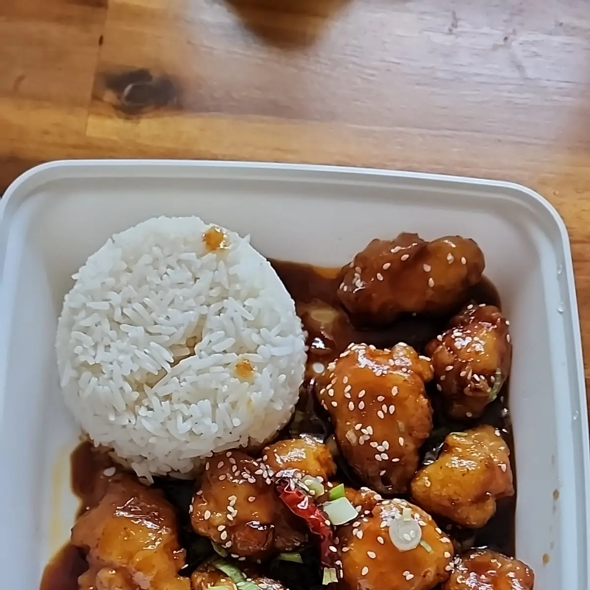 Orange Chicken and Rice
