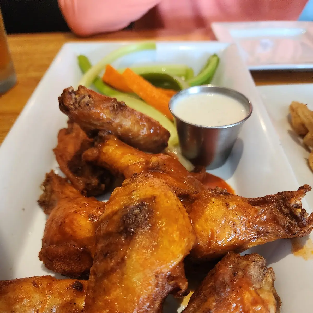 Chicken Wings with Buffalo Sauce