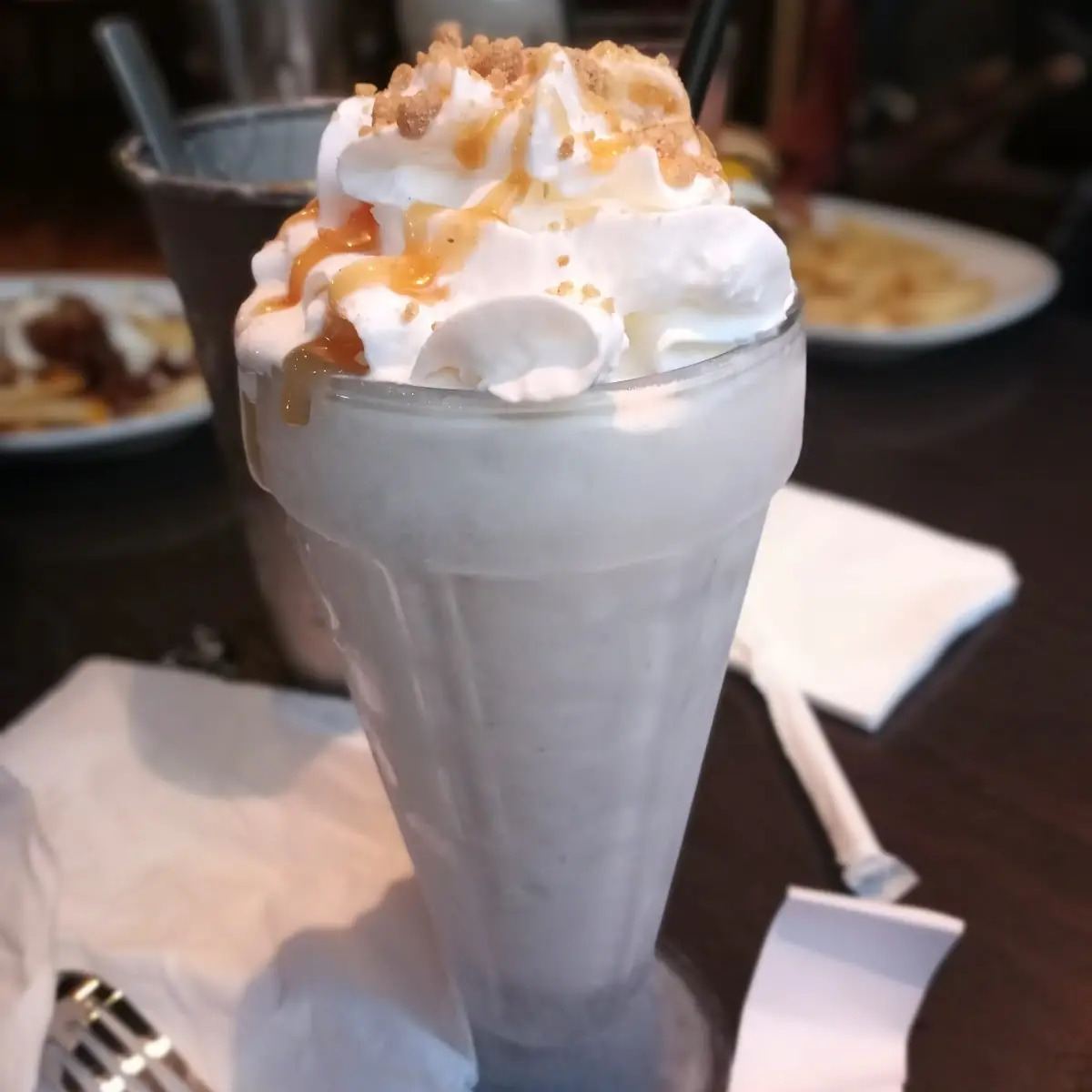 Caramel Apple Pie Milkshake