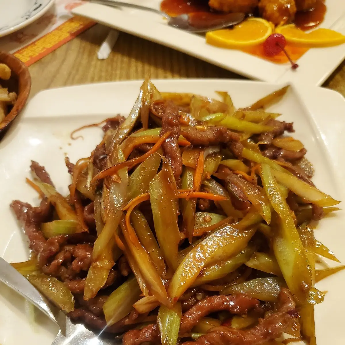 Beef and Garlic Sauce