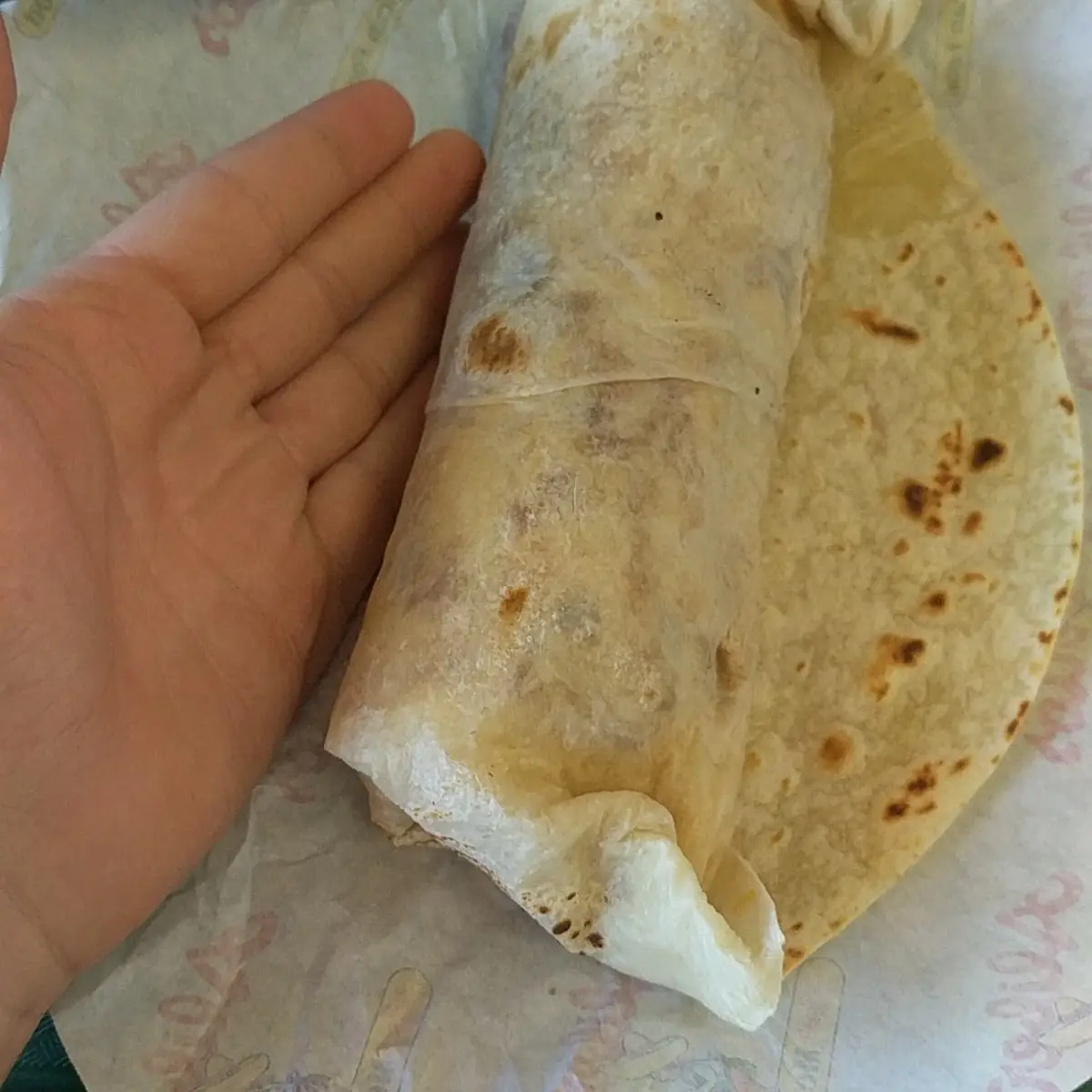 Potatoe Egg and Cheese Breakfast Burrito
