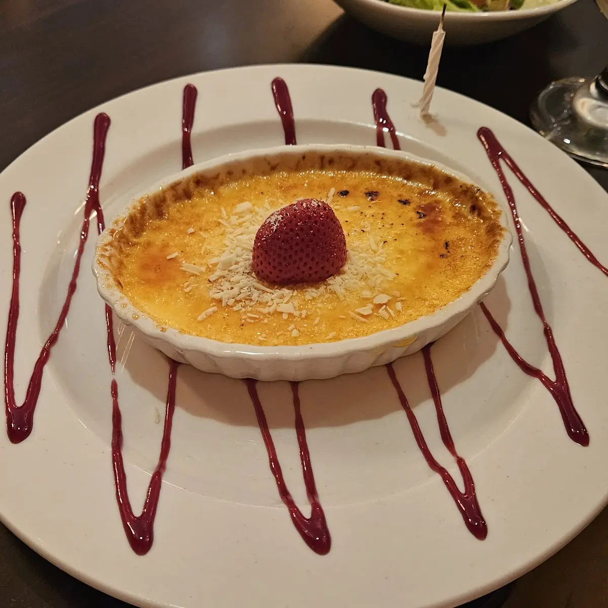 White Chocolate Creme Brulee