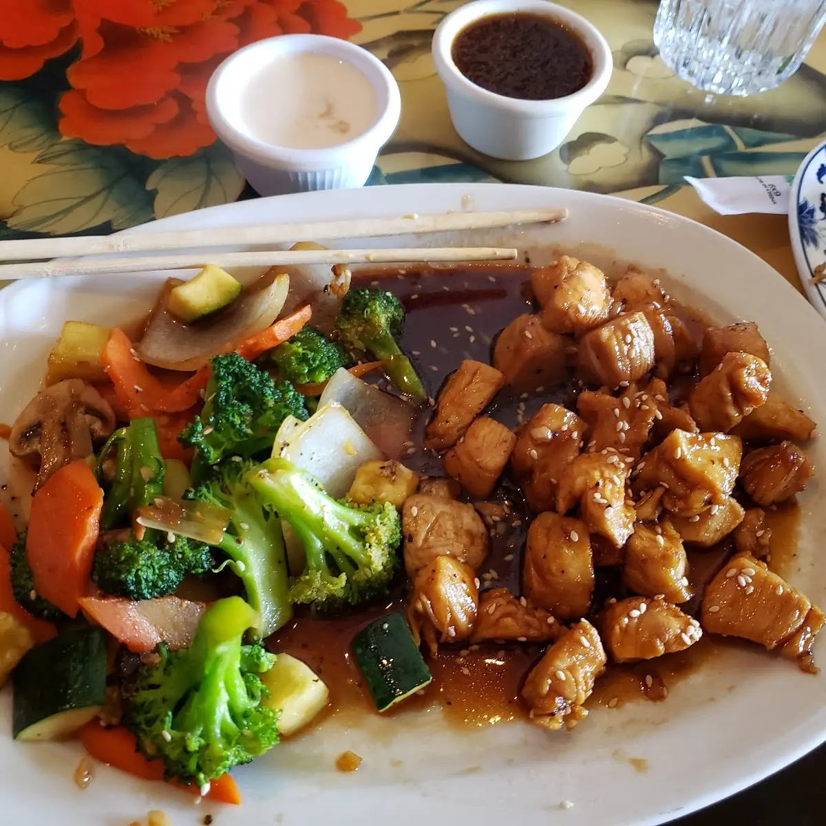 Hibachi Chicken & Vegetables