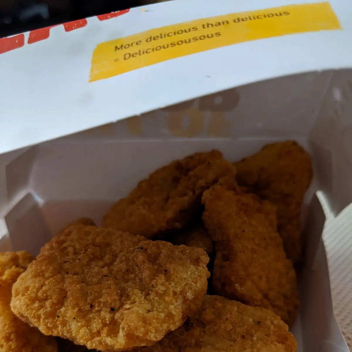 Burger King Chicken Nuggets