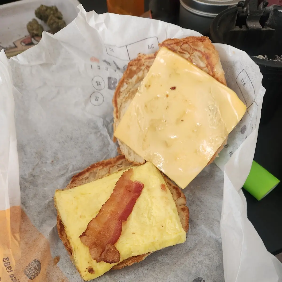 Sausage Bacon and Cheese Croissant