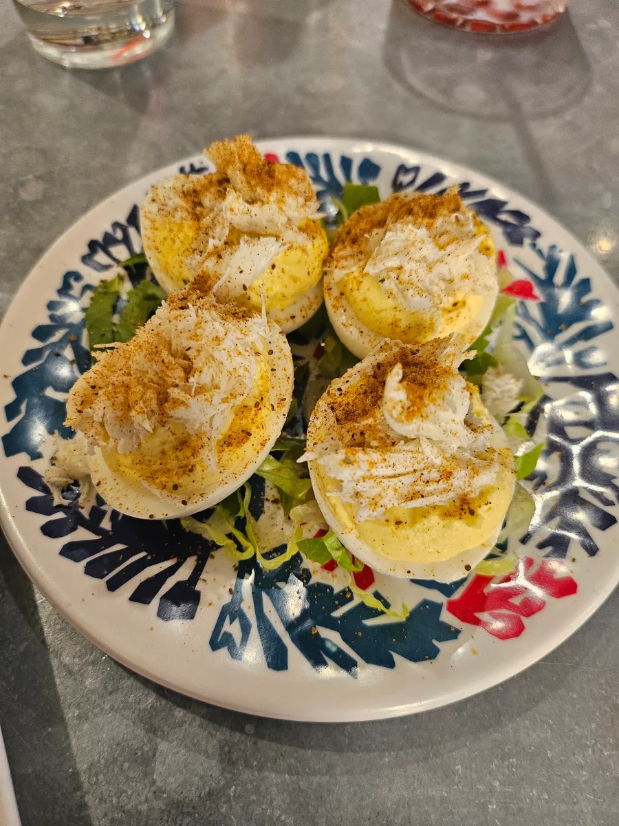 Smoked Salmon Deviled Eggs